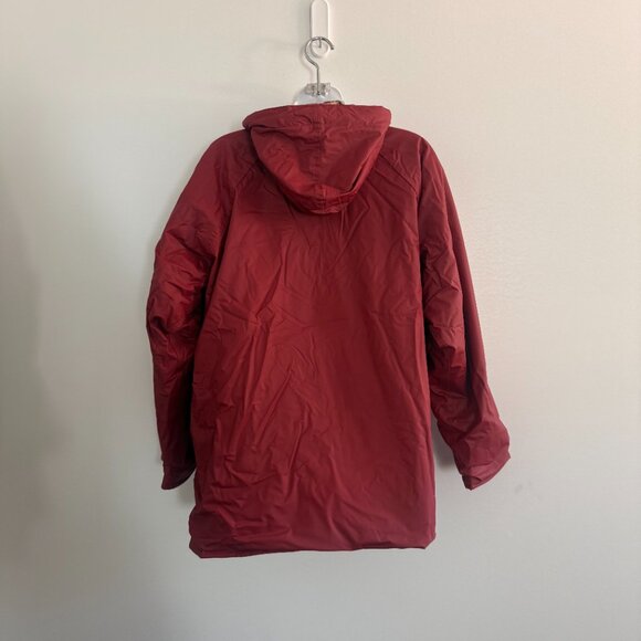 Vintage Misty Harbor Burgundy Hooded Jacket | Plaid Lined | Medium - Picture 5 of 11